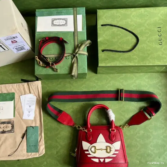 First bag ru 1955 Gucci mini Horsebit adidas x bag 0507